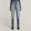 Viktoria hoge rechte jeans