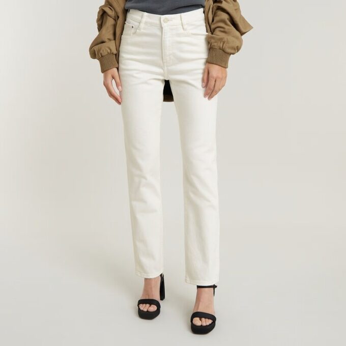 Viktoria hoge rechte jeans