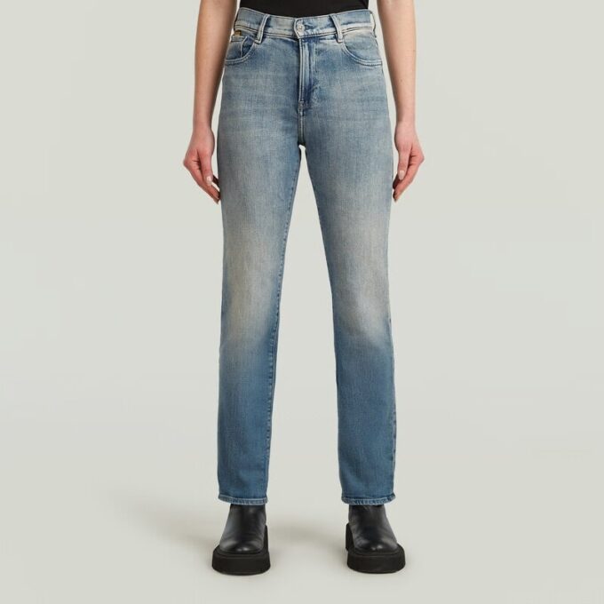 Viktoria hoge rechte jeans