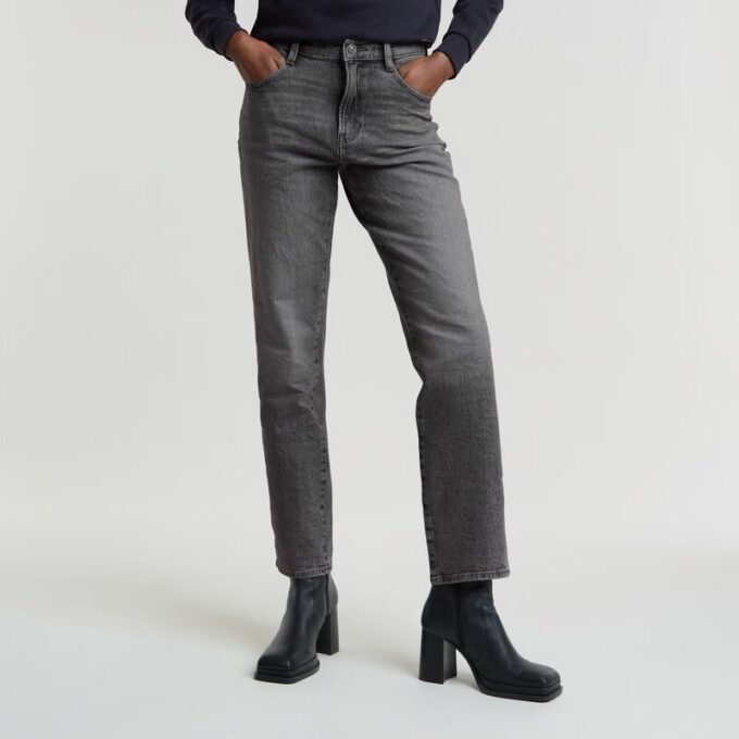 Viktoria hoge rechte jeans