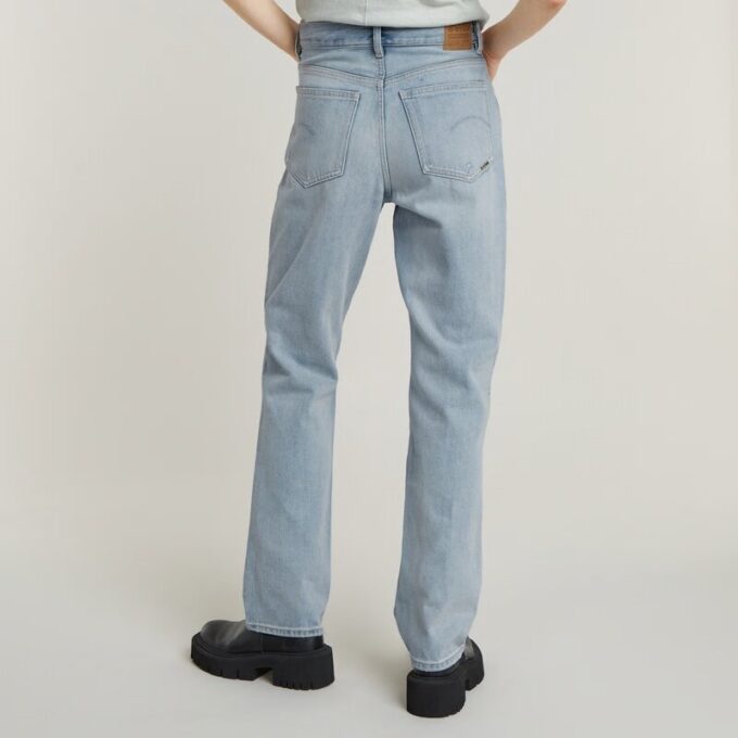 Viktoria hoge rechte jeans