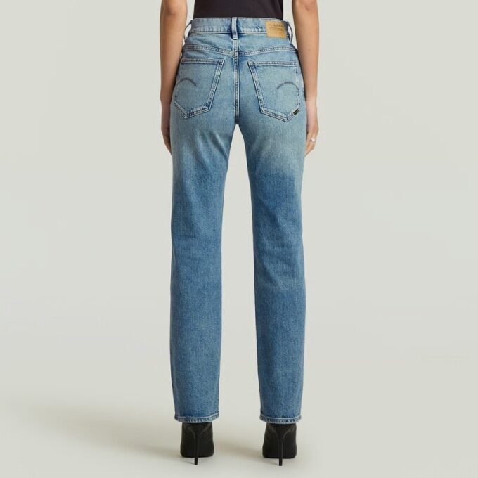 Viktoria hoge rechte jeans