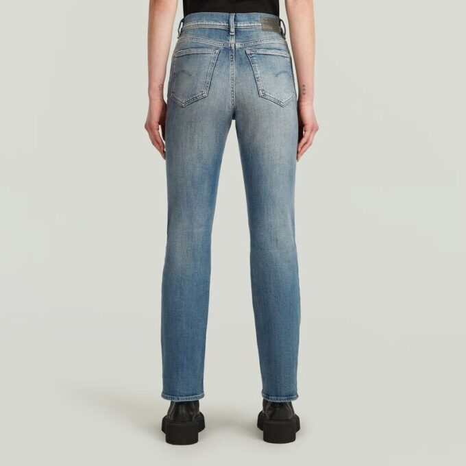 Viktoria hoge rechte jeans