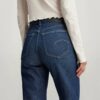 Viktoria hoge rechte jeans