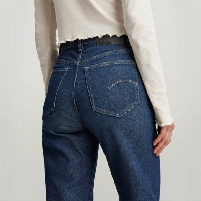 Viktoria hoge rechte jeans