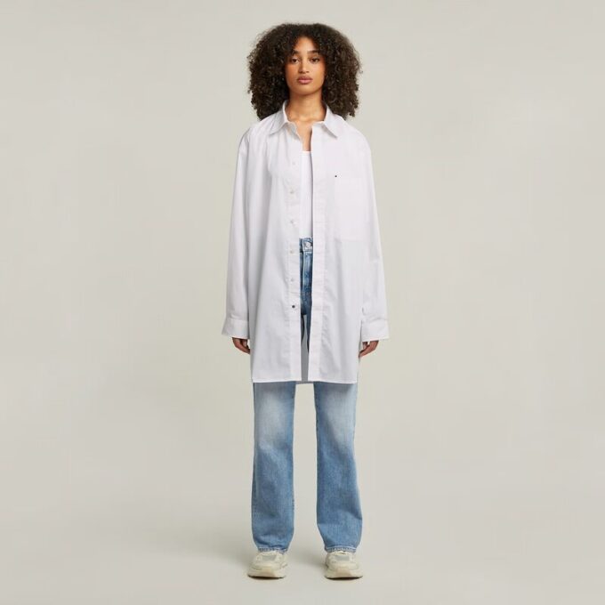 Viktoria hoge rechte jeans