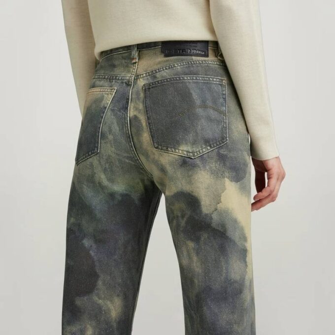 Viktoria hoge rechte jeans