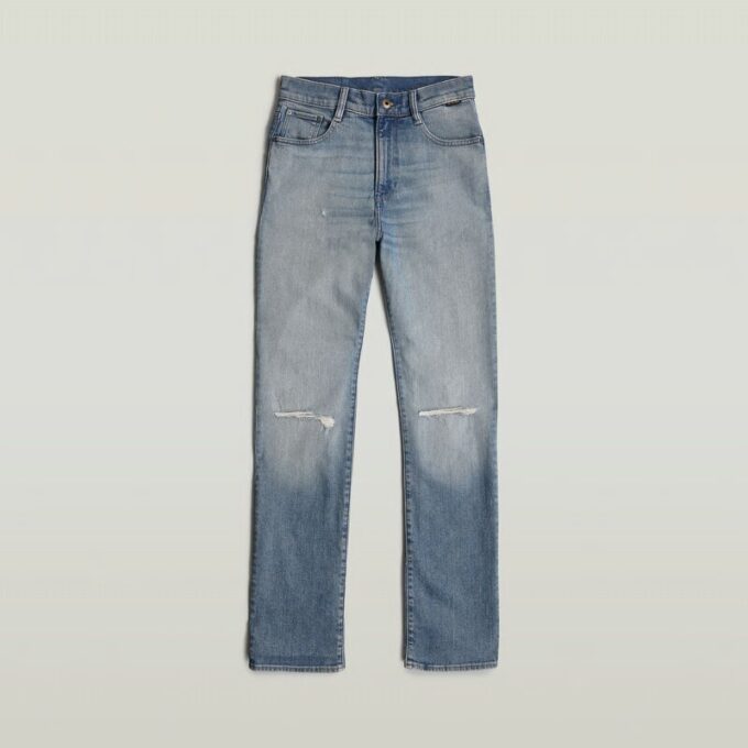 Viktoria hoge rechte jeans