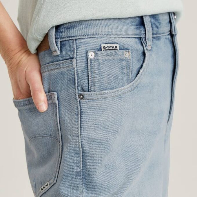 Viktoria hoge rechte jeans