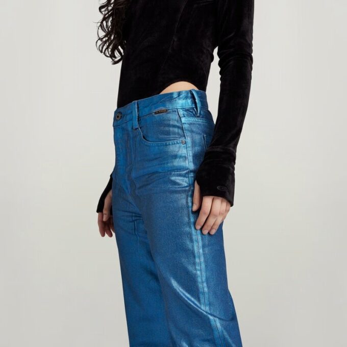 Viktoria hoge rechte jeans