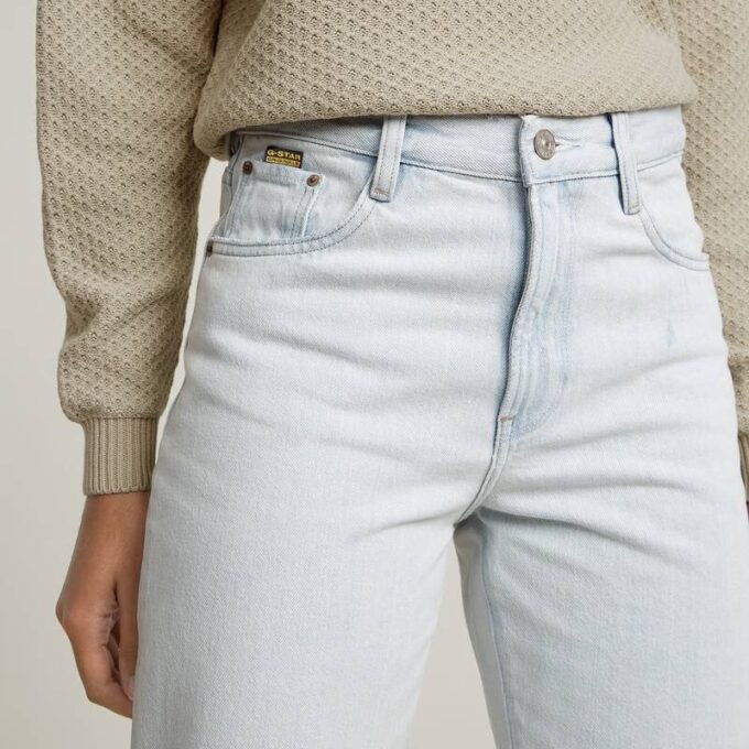 Viktoria hoge rechte jeans