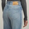 Viktoria hoge rechte jeans