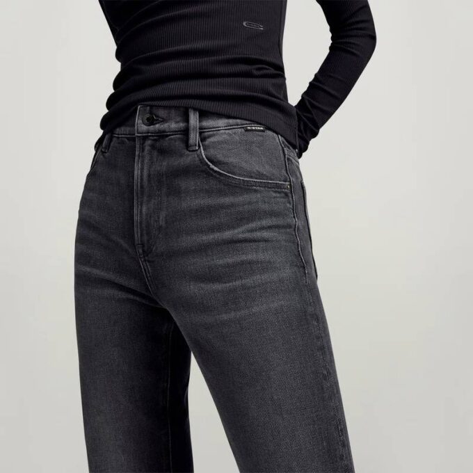 Viktoria hoge rechte jeans