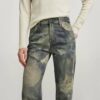 Viktoria hoge rechte jeans