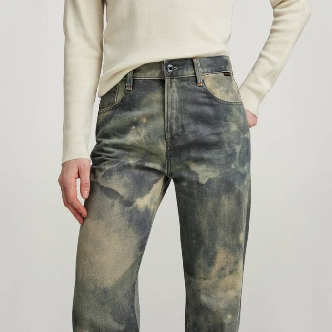 Viktoria hoge rechte jeans