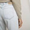 Viktoria hoge rechte jeans