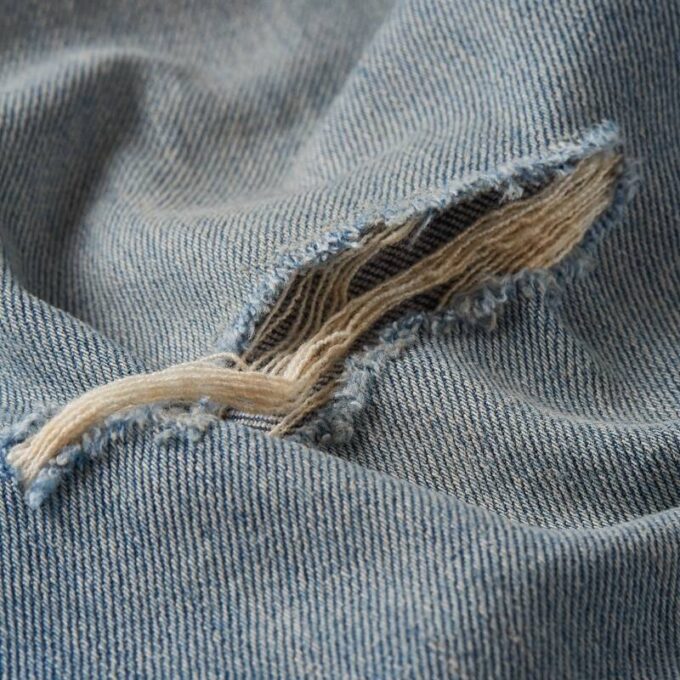 Viktoria hoge rechte jeans