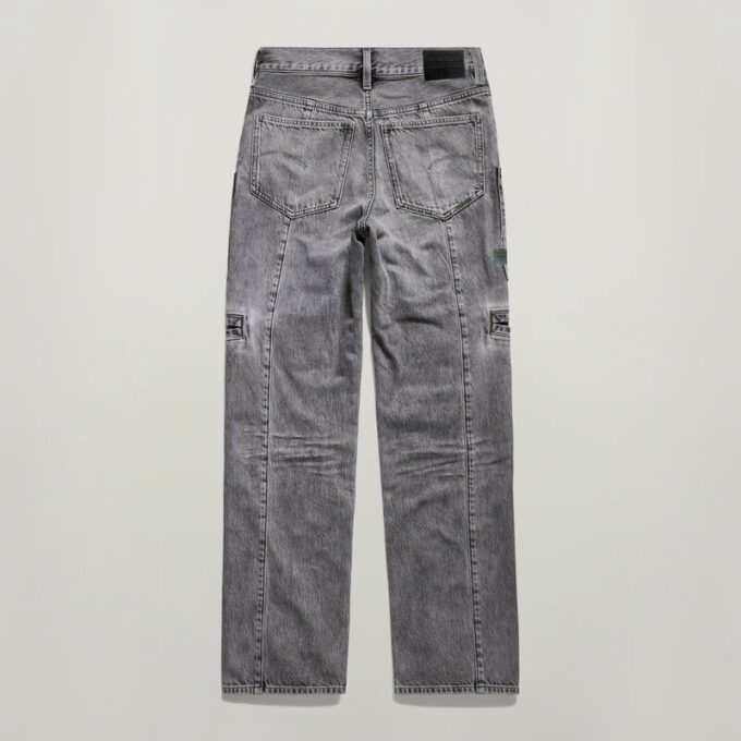 Viktoria Utility High Straight Jeans