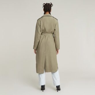 Vloeibare trenchcoat