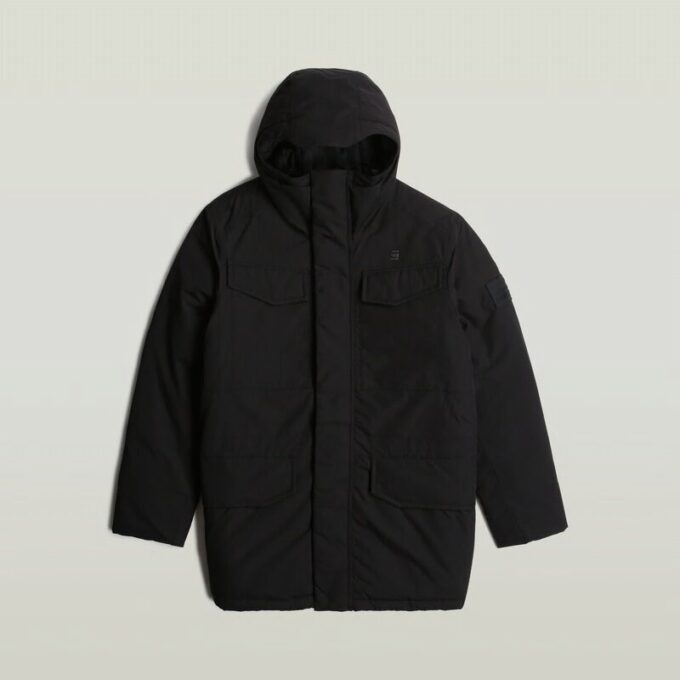 Vodan gewatteerde parka met capuchon Vodan gewatteerde parka met capuchon