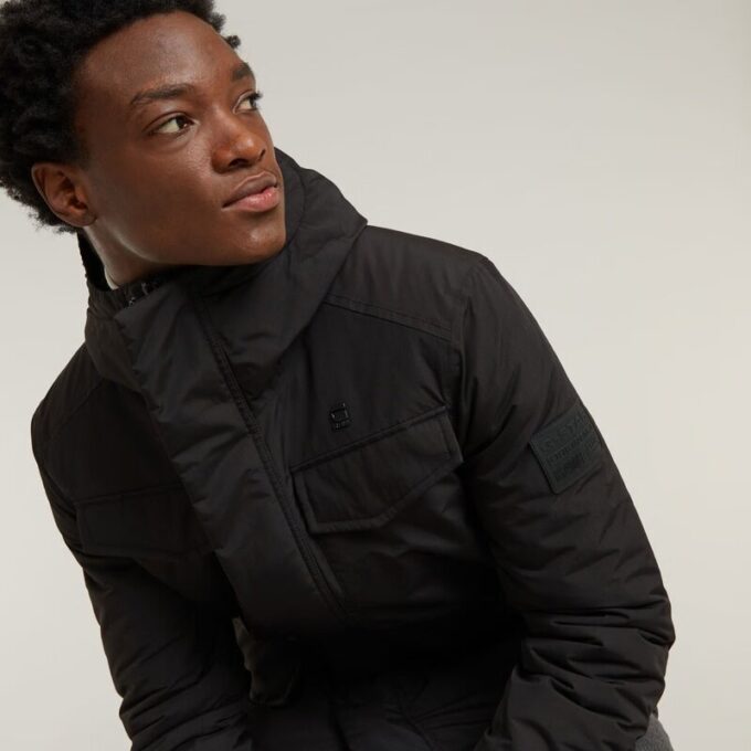 Vodan gewatteerde parka met capuchon Vodan gewatteerde parka met capuchon