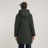 Vodan gewatteerde, slanke parka met capuchon Vodan gewatteerde, slanke parka met capuchon