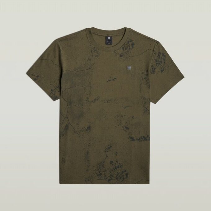 Wasbaar allover T-shirt Wasbaar allover T-shirt