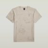 Wasbaar allover T-shirt Wasbaar allover T-shirt