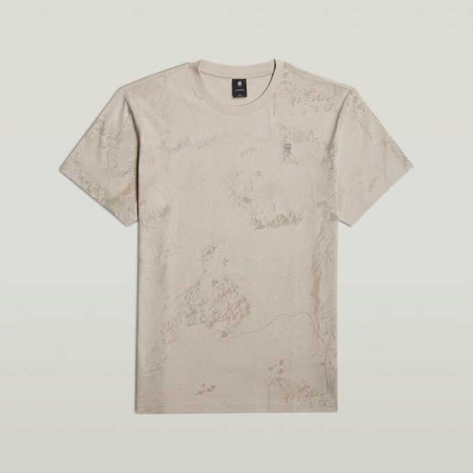 Wasbaar allover T-shirt Wasbaar allover T-shirt