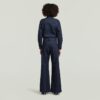 Western jumpsuit met wijde pijpen Western jumpsuit met wijde pijpen