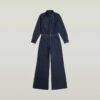Western jumpsuit met wijde pijpen Western jumpsuit met wijde pijpen