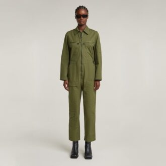 Winterjumpsuit met meerdere ritsen
