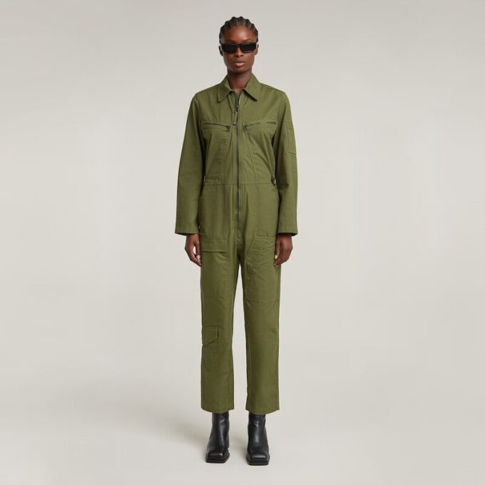 Winterjumpsuit met meerdere ritsen Winterjumpsuit met meerdere ritsen