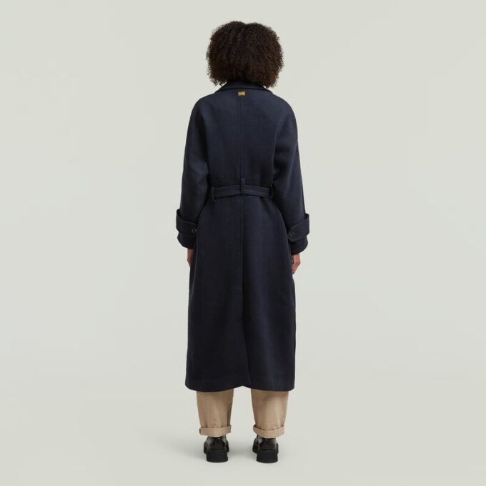 Wollen trenchcoat Wollen trenchcoat