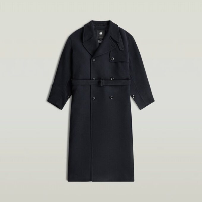 Wollen trenchcoat Wollen trenchcoat