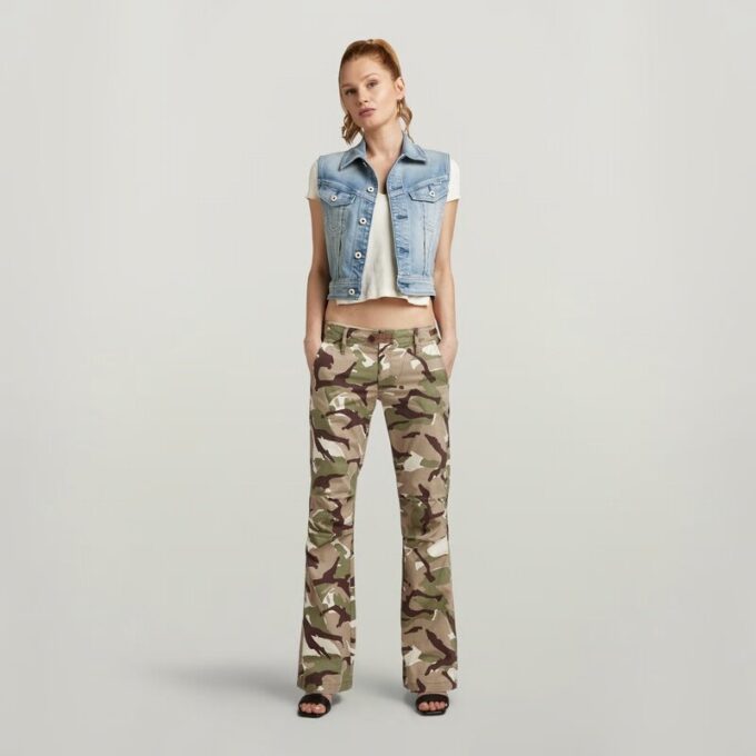 Y2K Camou Zip-broek Y2K Camou Zip-broek