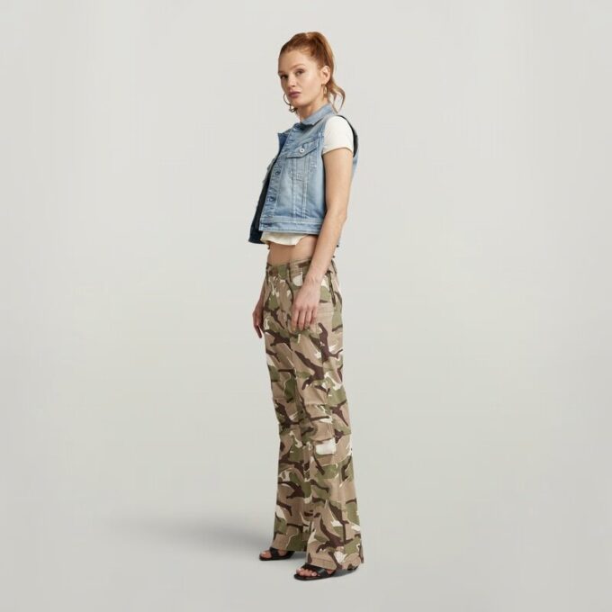 Y2K Camou Zip-broek Y2K Camou Zip-broek
