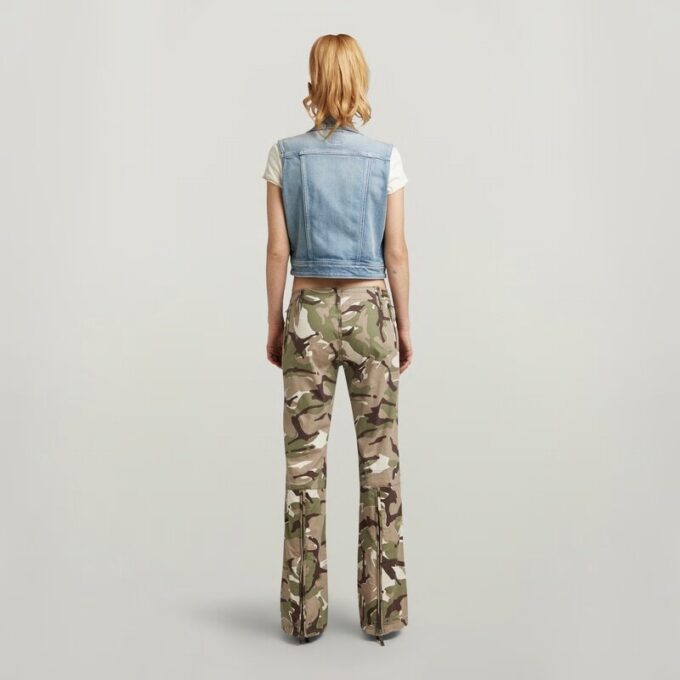 Y2K Camou Zip-broek Y2K Camou Zip-broek