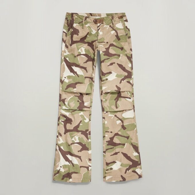 Y2K Camou Zip-broek Y2K Camou Zip-broek
