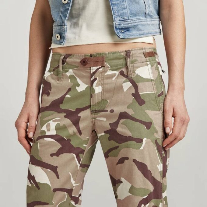 Y2K Camou Zip-broek Y2K Camou Zip-broek