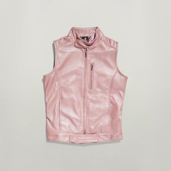 Y2K leren vest Y2K leren vest