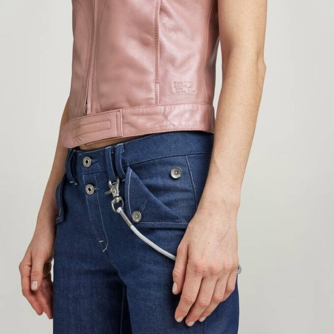 Y2K leren vest Y2K leren vest
