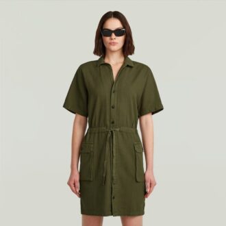 Zachte utility-jurk