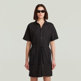Zachte utility-jurk