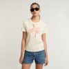 Zomerse grafische top Zomerse grafische top