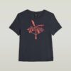 Zomerse grafische top Zomerse grafische top