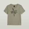 Zomerse grafische top Zomerse grafische top
