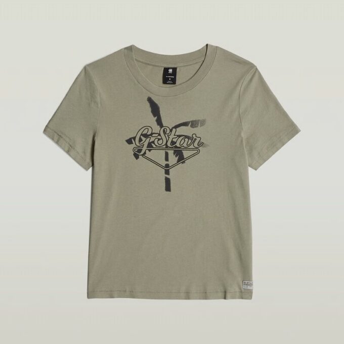 Zomerse grafische top Zomerse grafische top