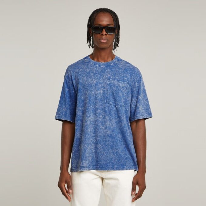 Zuur gewassen boxy T-shirt Zuur gewassen boxy T-shirt