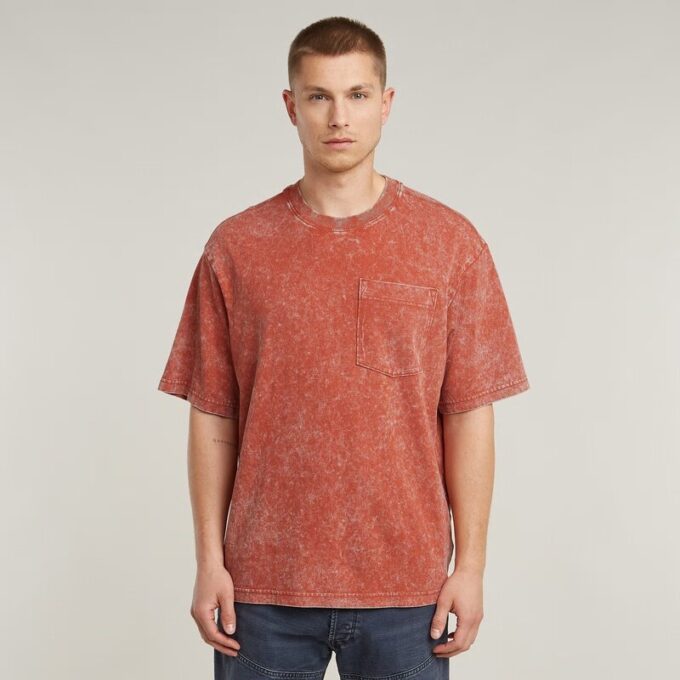Zuur gewassen boxy T-shirt Zuur gewassen boxy T-shirt